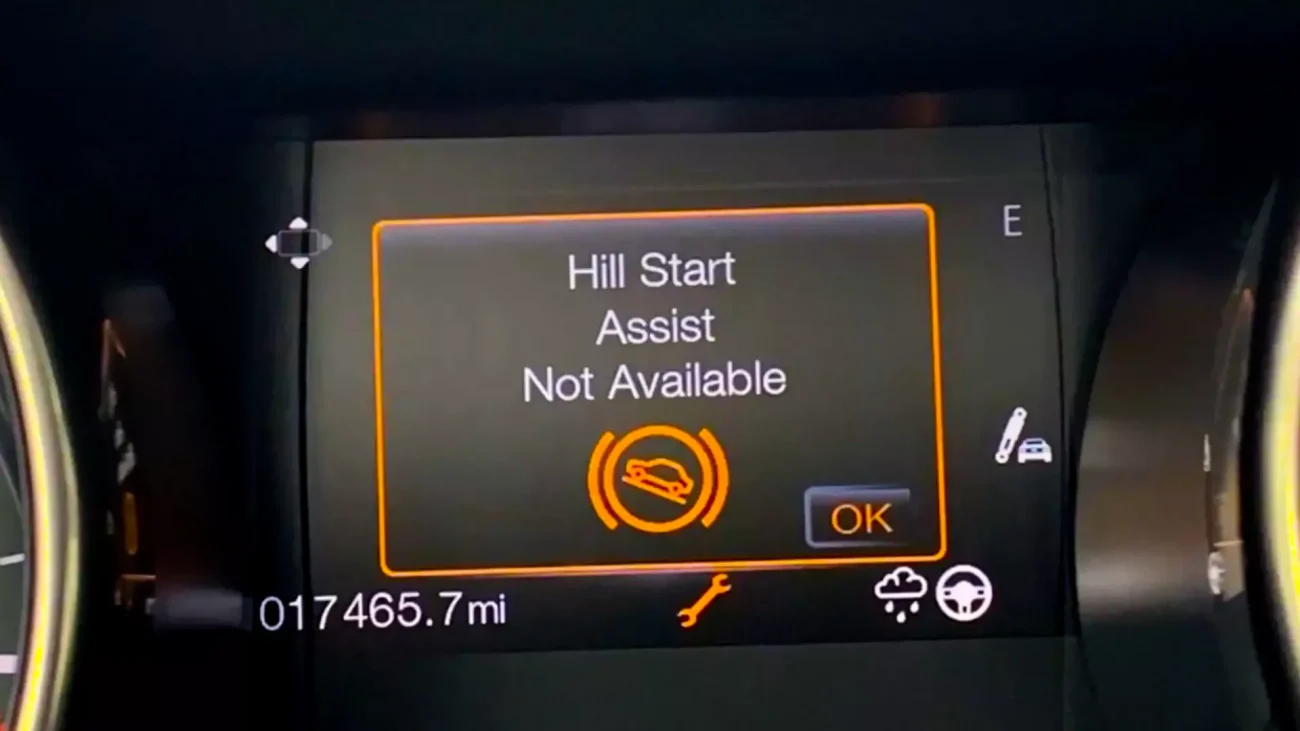 سیستم کنترل حرکت در سراشیبی  یا HAC - Hill-start Assist Control